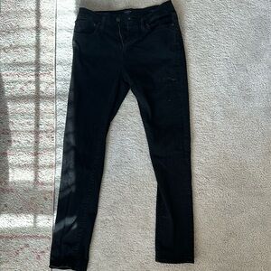 J.crew slim black jeans